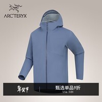 ARC\'TERYX始祖鸟 SAWYER HOODY 防风 男子 软壳夹克 STRATUS/层云蓝 M