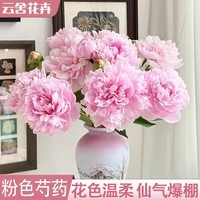 云舍花卉四川芍药巴茨拉重瓣包邮鲜切花云南基地直发水养水培室内阳台鲜花 【10枝】随机色芍药 【同一地址两单及以上发顺丰冷链或其他空运】