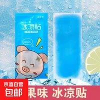 【1单1件 拍2单发货】运动配饰冰凉贴夏季跑步军训清凉贴物理降温 薄荷味【4*11小号】(1袋2片)