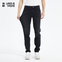 利郎轻时尚男裤【天丝莱赛尔】牛仔裤男弹力轻薄透气通勤休闲长裤 黑 32 (170/80A)