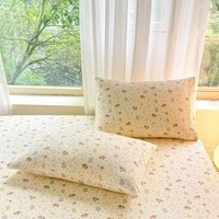 朴顿庄园AB版母婴双层纱ins枕头套卡通枕套非全棉水洗单人一对口袋枕 宠溺 一对2只