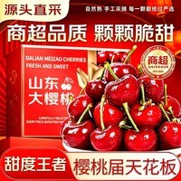 东鲜丰山东大樱桃新鲜车厘子樱桃水果实惠装送礼山东特产 4斤(净重) 单果【20-26mm】