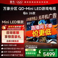 FFALCON雷鸟电视鹤6 26款 85英寸万象分区QD-MiniLED1300nits 高阶VA安桥音响288Hz高刷 85英寸 平板电视 85英寸 国家补贴 85R69A