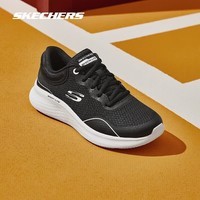 斯凯奇（Skechers）轻奇2代丨跑鞋春夏新款男女同款跑步鞋舒适轻便缓震运动休闲鞋 女款-黑色/白色/BKW 37
