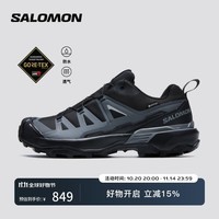 萨洛蒙（Salomon）男款 城市轻户外防水透气舒适支撑登山徒步鞋 X ULTRA 360 GTX 黑色 474532 43 (UK9丨 43 1/ 3)