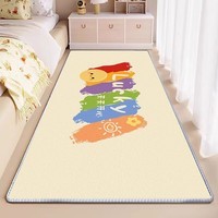 KAYE卡通卧室床边毯加厚免洗少女飘窗垫客厅沙发茶几毯子儿童房间地毯 SJR-K彩虹笔刷 60X160cm