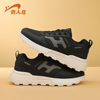 贵人鸟【断码清仓】跑步鞋男女运动鞋休闲鞋老爹鞋舒适男女鞋 F5B8233黑色 40