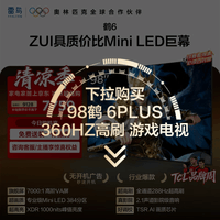 FFALCON雷鸟电视品质款 98英寸鹤6【移动挂架送装一体】MiniLED电视机98S595C