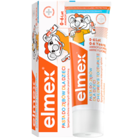 ELMEX艾美适宝宝儿童牙膏0-3-6岁婴儿奥拉氟防蛀固齿含氟牙膏牙龈护理