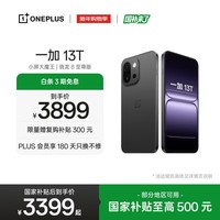 一加 13T 16GB+1TB 云墨黑 oppo 性能超强小直屏 骁龙 8 至尊版 6260mAh电池 智能游戏手机 国家补贴