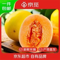 京觅民勤蜜瓜甜瓜净重7-8斤2-3枚装新鲜水果应季水果源头直发包邮