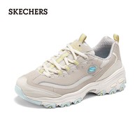 斯凯奇（Skechers）女鞋秋冬舒适休闲百搭老爹鞋150555 自然色/多彩色/NTMT 37
