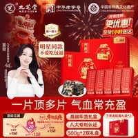 九芝堂阿胶糕礼盒500g*2盒阿胶膏营养补品气血送妈妈长辈年货礼物送领导