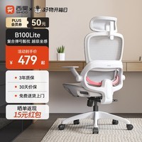 西昊B100Lite人体工学椅办公椅电脑椅人工力学座椅电竞椅弹弓骶枕