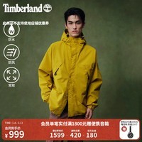 添柏岚(Timberland)官方男装机能风冲锋衣外套户外防水防风|A68XF A68XFCY1/金棕榈色 L