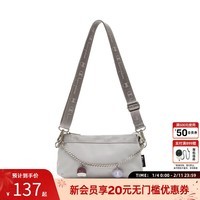 Champion冠军斜挎包链条背包秋季新款休闲女单肩包小包手提包休闲潮牌 灰色 均码