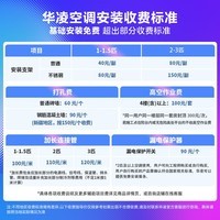 华凌空调 大1.5匹 新一级能效 超省电 变频冷暖 空调挂机 智清洁 KFR-35GW/N8HA1Ⅲ-P家电国家补贴