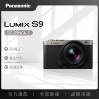 松下S9(18-40mm F4.5-6.3)套机 (Panasonic)全画幅微单 实时Lut 滤镜直出 连接app极速分享-灰银