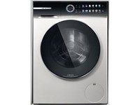 博世(BOSCH)【6系摩德纳拿铁白】10KG大容量滚筒洗衣机 活氧空气洗 蒸汽除皱 智能投放 WGK754D60W