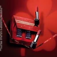 迪奥Dior烈艳蓝金口红双支礼盒丝绒(999+720)唇膏套装 新年礼物女生
