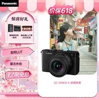 松下S9（18-40mm F4.5-6.3）套机 （Panasonic）全画幅微单 实时Lut 滤镜直出 连接app极速分享-炫黑