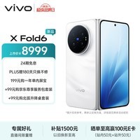 vivo X Fold6 12GB+512GB 盐湖 原子工作台 蔡司2亿超级主摄 等效7000mAh蓝海电池 AI折叠屏手机