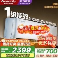 格力（GREE）空调挂机天仪 云欢同款 新一级能效 1.5匹 /大1匹 变频冷暖家用卧室壁挂机 智能除霜官方旗舰正品  1.5匹 一级能效 天仪 低耗环保 16-20㎡
