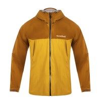 mont·bell雷系列户外徒步登山防风防水硬壳夹克外套1128635蜂蜜黄/芒果黄 M