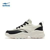 鸿星尔克男鞋休闲鞋夏季舒适板鞋软弹运动女跑步鞋软底滑板鞋情侣运动鞋子 52124202011-003（女款） 38