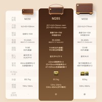 漫步者(EDIFIER)M285复古便携蓝牙音箱 蓝牙5.4 手提音箱 家庭户外音箱 长续航 珍珠黑