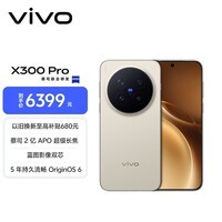 vivo X300 Pro 16GB+512GB 旷野棕 蔡司2亿APO超级长焦 蓝图影像双芯 5年持久流畅OriginOS 6 AI手机