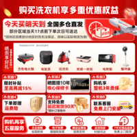 海尔(Haier)云溪4.0洗衣机10公斤波轮直驱变频全自动双动力防缠绕洗衣机一级能效大容量电离除菌 以旧换新 【26年新品】双动力+顽渍洗1.42+十维减震 波轮