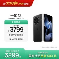 一加 13 12GB+256GB 黑曜秘境 oppo 高通骁龙 8至尊版 6000mAh电池 智能游戏电竞5G旗舰手机 国家补贴