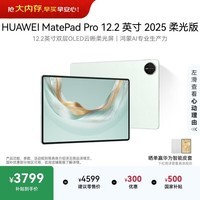 HUAWEI MatePad Pro 12.2英寸 柔光版 华为平板电脑双层OLED柔光屏WIFI 12GB+256GB飞天青