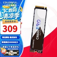 七彩虹（Colorful） M.2 NVMe PCIe3.0 PCIE4.0 SSD台式机笔记本固态硬盘  PCIe3.0丨CN600 256G PRO进阶版