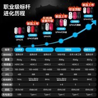 罗技（G）GPW二代金刚版无线游戏鼠标狗屁王gpw2代升级版60g轻量化Hero2传感器cgso瓦罗兰特职业电竞鼠标 GPW2金刚白色