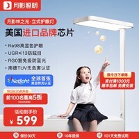 月影林之光护眼大路灯【政府补贴】儿童学习专用台灯钢琴立式落地灯 林之光 Air[联合英特美研发]80W