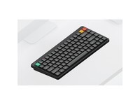 NuPhy Node75 矮轴机械键盘三模无线蓝牙gasket客制化 全键热插拔静音办公mac笔记本专用 双色PBT键帽 曜石灰 黛粉轴-踩雪音(42gf) nano轴-矮轴