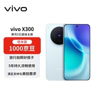 vivo X300 12GB+512GB 自在蓝 蔡司2亿超级主摄 蔡司APO超级长焦 5年持久流畅OriginOS6  【赠话费券】