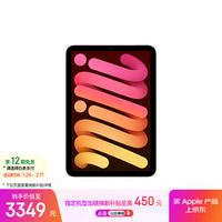 Apple/苹果 iPad mini (A17 Pro) 8.3英寸 平板电脑(128G WLAN版/mini7/MXN83CH/A)星光色