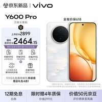 vivo Y600Pro 12GB+512GB 浮光金 10200mAh耐超低温蓝海电池 耐久抗摔防水 寰宇增强通信3.0  AI手机