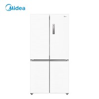 美的(Midea)540L十字门冰箱60厘米纯平全嵌全空间养鲜一级能效风冷无霜底部散热白色MR-567WUSPZE国家补贴