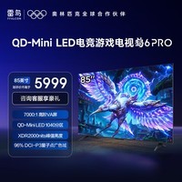 FFALCON雷鸟电视 85鹤6 PRO 25款 85英寸 QD-MiniLED 高阶VA 家电国家补贴 电竞游戏电视85S595C Pro