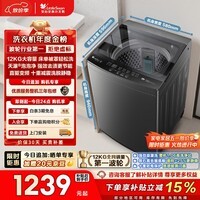 小天鹅（LittleSwan）波轮洗衣机全自动家用 12KG大容量 直驱变频 TB12-1809DT 以旧换新 国家补贴 京东自营 一级能效