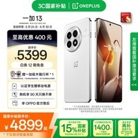 一加 13 24GB+1TB 白露晨曦 国家补贴 高通骁龙®8至尊版 6000mAh 冰川电池 oppo智能AI游戏5G手机
