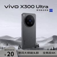 vivo X300 Ultra 16GB+512G黑Ka 蔡司大师镜头群 全焦段4K 120fps 拍照 AI手机【京东快递】
