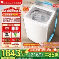 小天鹅（LittleSwan）10KG波轮洗衣机全自动 水魔方小乌梅超微净泡直驱变频 水魔方防缠绕 家电以旧换新 轻奢版VE20DW 高颜值+全域洁净 波轮 10kg