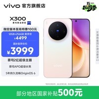 vivo X300 蔡司2亿超级主摄 蔡司APO超级长焦 持久流畅OriginOS 6 国补 直屏拍照手机 大内存性价比 幸运彩 12GB+256GB 官方标配