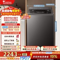 小天鹅（LittleSwan）波轮洗衣机全自动家用 10公斤变频电机水魔方防缠绕超微净泡 家电折扣补贴 TB10VE40D 波轮 【小乌梅2.0】