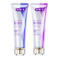 舒客美白智感白牙膏去渍去黄除口臭抑菌含氟防蛀清新口气240g新老随机